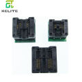 【The road to happiness Store】SOP16 to Wide-body Seat Wide 150mil 208mil 209mil 300mil Programmer SOP8 Adapter Socket for EZP2010 EZP2013. 