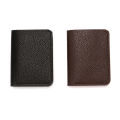 Fashion Soft Men Wallet Pu Leather Lychee Pattern Mini Coin Purse Driver's License Card Holder Huiye.