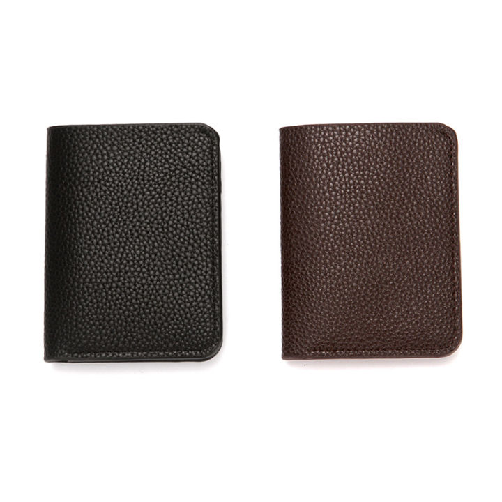 Fashion%20Soft%20Men%20Wallet%20Pu%20Leather%20Lychee%20Pattern%20Mini%20Coin%20Purse%20Driver's%20License%20Card%20Holder%20Huiye%20-%20Image%203