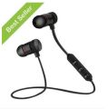 Metal Sports Bluetooth Headphone Sweat Proof Earphone Magnetic Earpiece Stereo Wireless Headset for Mobile Phone -2023. 