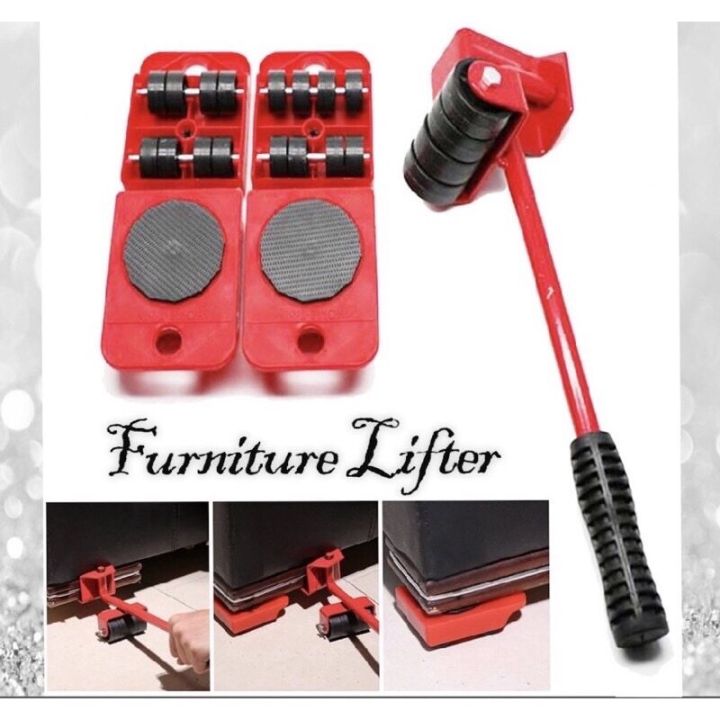 (READY STOCK) Furniture Lifter 4 Wheeled Mover Convenient Furniture Mover