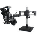 4K 2K HDMI USB Digital Microscope Camera 3.5X-90X Double Boom Zoom Simul Focal Trinocular Stereo Microscope Phone Repair Tools.