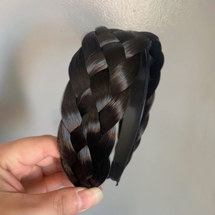 Wig%20Hair%20Hoop%20Women's%20Wig%20Stickers%20Wig%20Set%20Natural%20Widened%20Twist%20Braid%20Hair%20Band%20Simulation%20Hair%20Accessories%20Cover%20Cover%20Gray%20Hair%20Artifact%20-%20Image%206