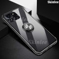 Phone case For Honor X8B Back cover Ring Holder Ultra Thin Transparent Car Navigation Soft Silicone Clear cover For Honor X8B Phone casing. 