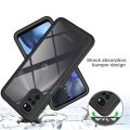 For Motorola Moto G22 Xundd Hard Clear Acrylic Shockproof TPU Bumper Mobile Phone Case Back Cover.