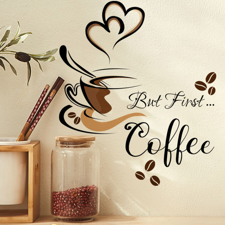 1/3Pcs%2030%20*%2020Cm%20Creative%20PVC%20Self-adhesive%20Removable%20Cafe%20Wall%20Stickers%20Living%20Room%20Kitchen%20Home%20Background%20Decor%20Waterproof%20Dustproof%20Personality%20Coffee%20Cup%20Pattern%20Wallpaper%20-%20Image%207