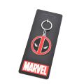 Marvel X-men Deadpool Keychain Alloy Keychains Pendant Key Chain Key Ring Men Jewelry Cosplay Accessories. 