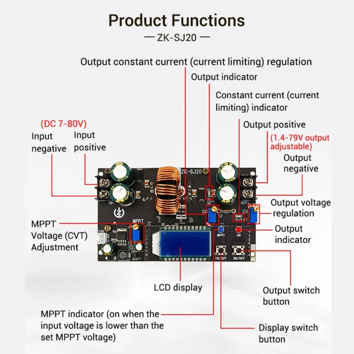 ZK-SJ20%20Automatic%20Step%20Up%20Down%20Module%20Power%20Supply%20Module%20Adjustable%20Board%20with%20LCD%20Display%20-%20Image%202