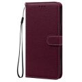 For Samsung J5 2017 SM-J530F Case Solid Color Leather Phone Case for Samsung Galaxy J5 J3 J7 A5 2017 2016 J2 Prime Wallet Cover.