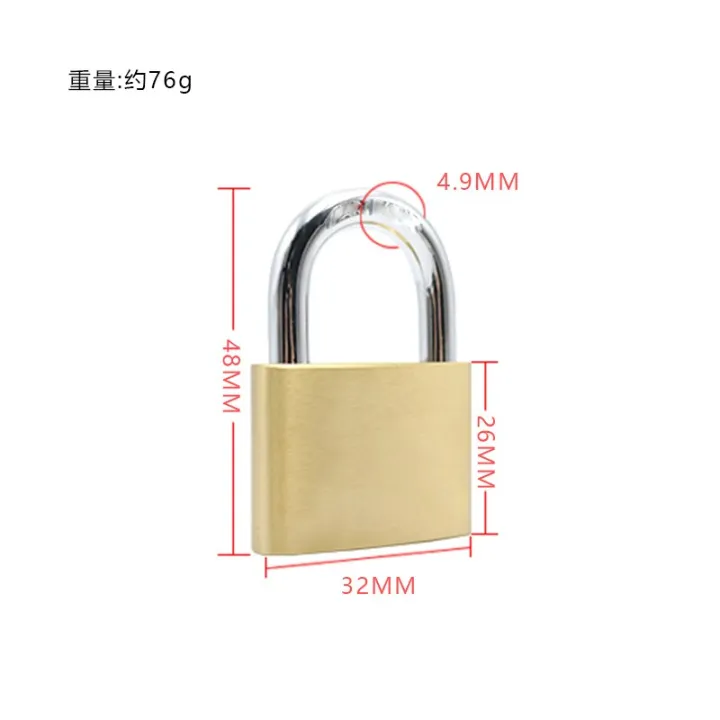 1pc%2032mm%20Small%20Brass%20Lock%20With%20Key%20Box%20Locker%20Luggage%20Padlock%20-%20Image%205