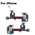 Inner Parts for iPhone X Charing Dock Front Camera Ear Speaker Flex Cable Power Volume Switch Taptic Engine All Screws Bracket. 