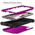 PC+ Silicone Three-piece Anti-drop Protection Case for Galaxy Note10 For Samsung Galaxy Note10. 