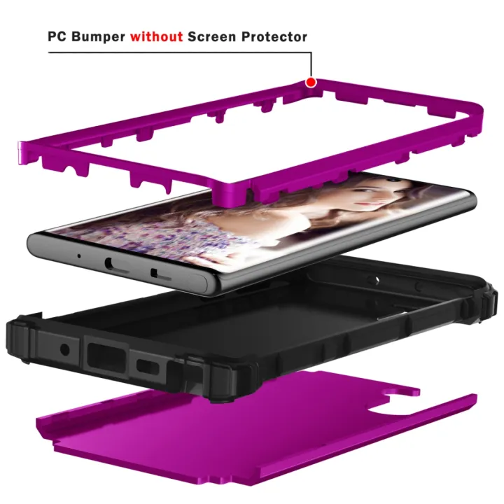 PC+%20Silicone%20Three-piece%20Anti-drop%20Protection%20Case%20for%20Galaxy%20Note10%20For%20Samsung%20Galaxy%20Note10%20-%20Image%208