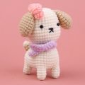 KRABALL Animal Dolls Crochet Knitting Kits With Cotton Yarn Thread Instruction For Beginners DIY Craft Knit Tool Set Accessories.