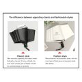 Wholesale of Fully Automatic Umbrellas Black Glue Sunscreen UV Protection Sunshade Rain and Shine Dual Purpose Folding Umbrella.