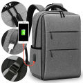 New 15 inch rechargeable backpack for men and women 14 inch laptop backpack 15.6 business backpack travel school bag.