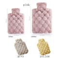 【Worldwide Delivery】 New Cute Hot Water Bag Portable Plush Hand Warmer Practical Hand Warming Warm Belly Winter. 