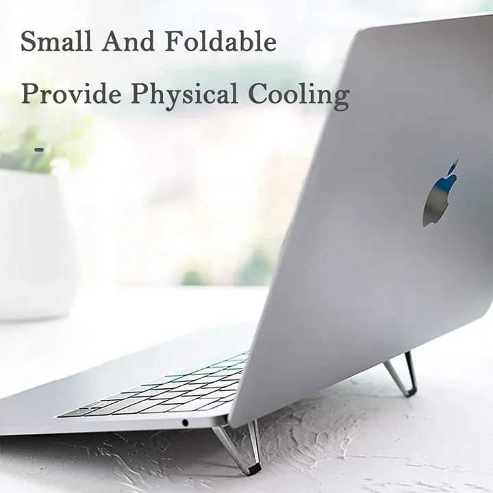 Laptop%20Stand%20Adjustable%20Cooling%20Bracket%20Metal%20Foldable%20Laptop%20Holder%20Shield%20Shape%20Laptop%20Stand%20Heat%20Dissipation%20Holder%20Mini%20Portable%20Tilting%20iPad%20Notebook%20Holder%20Non-slip%20Laptop%20Stand%20-%20Image%2010