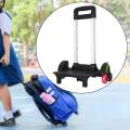 6 Wheels Luggage Cart with Wheels for Outdoor Backpack. 