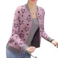 Multi-Color Fleece & Cotton Long Sleeve Winter Jacket for Women - Stylish and Warm Outerwear. 