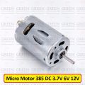 Micro Motor 385 DC 3V 6V 12V For RC Toy Car Boat Electric Motor Bicycle Cordless Drill Vacuum Cleaner Household Hair Dryer Electric Tools.