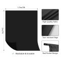 Andoer 5x7 Foot Photography Background Set - black. 