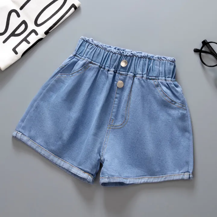 Spot%20children's%20clothing%20girls%20denim%20shorts%202024%20new%20thin%20middle%20and%20large%20children%20boys%20wear%20short%20pants%20wholesale%20tide%20-%20Image%208