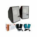 D7 Multimedia Sound Box 3D Speaker System Mini Usb 2 -0 Computer And Mobile Speaker - Enjoy Immersive Sound With The D7 Multimedia Soundbox. 