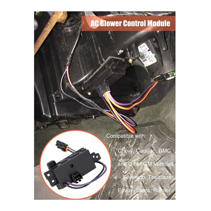 A/C%20Heater%20Blower%20Motor%20Resistor%20Module%20for%20-%20Image%203