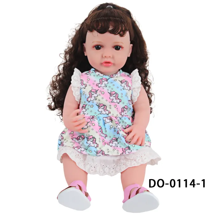 22%20Inches%20Baby%20Girl%20Dolls%20With%20Doll%20Clothes%20Shoes%20Accessories%20Soft%2055%20CM%20Reborn%20Realistic%20Full%20Silicone%20Baby%20Girl%20New%20Born%20Doll%20-%20Image%202