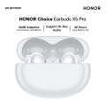 HONOR Choice Earbuds X5 Pro LDAC HI-Res Audio 46dB Adaptive Active Noise Cancellation 40 hours Long Battery Life -6 months Warranty. 