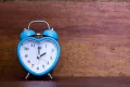Heart-Shaped Metal Alarm Bed/Table Clock. 