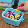Portable Storage Box with Lid Simple Toys Storage Box Covered Suitcase Desktop Cosmetics Storage Box Home Storage Tool.