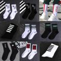 Men Socks Cotton Graphic Hip-Hop 1997 Pattern Funny Long Women Black Hot Fashion Solid Sport Street Casual Hosiery.