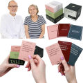 GC 150 Pcs Life Story Interview Kit Cards, Family Conversation Cards With 3 Stages Of Life, Get To Know Parents And Grandparents For Family Pictionary Game.