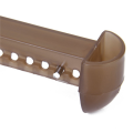 3 Pair of Adjustable Plastic Shoe Trees for Men UK Size 6-13---Brown. 