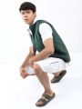 Pantoneclo Premium Quality Multicolor Men's Padding Sleeveless Jacket. 