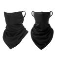 Bicycle Equipment Headwear Ride Neck Bandana Bike Triangle Headband Scarf 2 Pac - Hand Sleeves. 