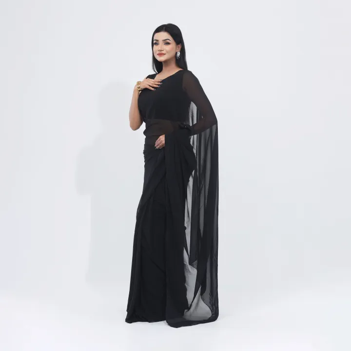 Simple%20Elegance%20Weightless%20Georgette%20Saree%20for%20Women%20-%20Black%20Color%20-%20Suitable%20for%20All%20Season%20and%20Occasions%20-Perfect%20Casual%20Wear%20-%20Image%205