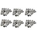 90 Pcs RG6 F-Type Twist-on Coax Coaxial Cable RF Connector Male for CCTV Camera.