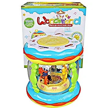 Drum%20Set%20toy%20Wonderland%20Merry%20Go%20Round%20Music%20Drum%20-%20Image%203