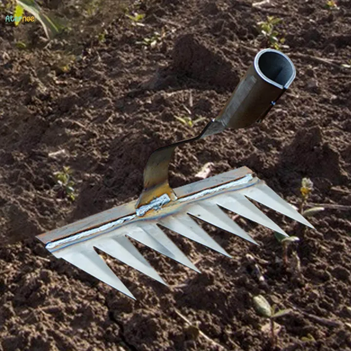 Gardening%20Tools%20Garden%20Rake%20Tilling%20Vegetable%20Plowing%20Planting%20Farm%20Hand%20Tool%20Garden%20Hoe%20Heavy%20Duty%20Rake%20for%20Soil%20Loosening%20Weeding%20Backyard%20-%20Image%203