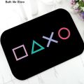 Cool Black Playstation Controller Buttons Gaming Welcome Doormat Video Games Gamer Door Mat Rug Carpet for Kitchen Bathroom Gift-40cmx60cm. 