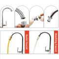 Universal 4' / 6' Kitchen Faucet Adapter Quick Connector Kitchenware Water Pipe Fittings 20/25mm Replacement Accessory Connector.