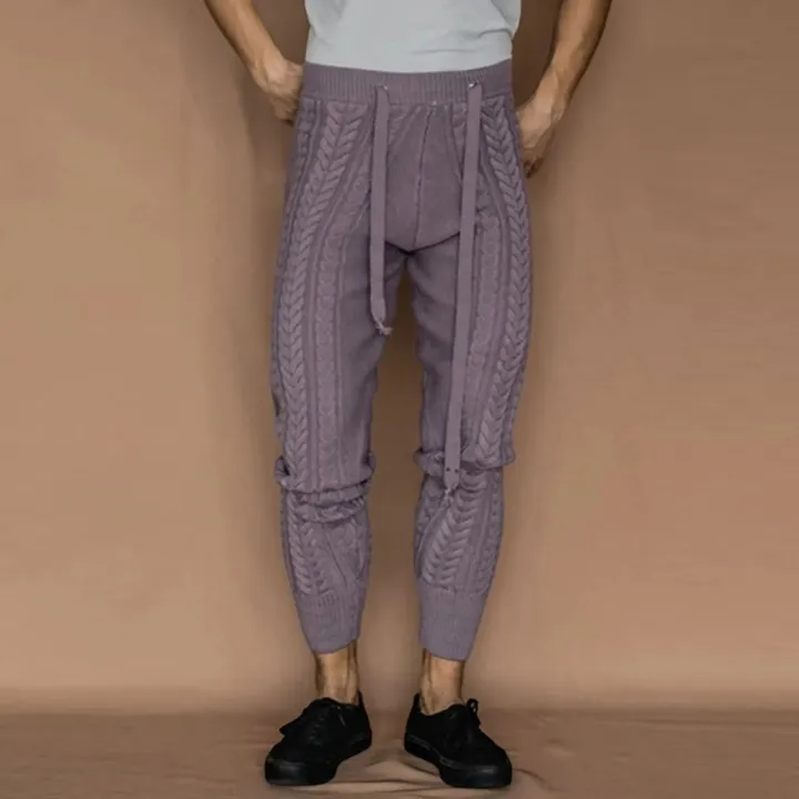 Men%20Knitted%20Trousers%20Pants%20Slim%20Fashion%20Male%20Ankle-Length%20Pants%20Drawstring%20Solid%20Color%20Pencil%20Autumn%20Winter%20Warm%20Woollen%20Trouser%20-%20Image%207