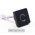 Fingerprint Drawer Lock Digital Cabinet Locks can use for any drawer, cabinet, locker and doors. 