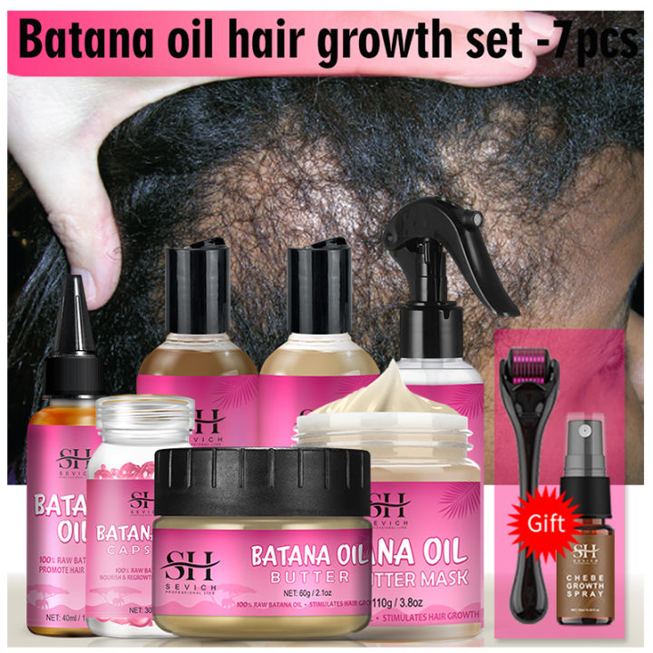 7pcs%20100%25%20Batana%20Oil%20Hair%20Growth%20Set%20African%20Anti%20Hair%20Loss%20Fast%20Hair%20Growth%20For%20Men%20Hair%20Regrowth%20Treatment%20Batana%20Hair%20Mask%20-%20Image%203