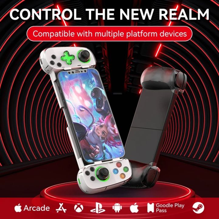 PS4/P for controller joystick suitable for Type-CD7 retractable mobile phone game controller Bluetooth 5.0 wireless game controller roid/iPhone/SwitchC