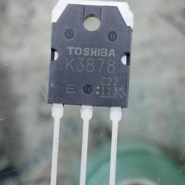 A CLASS K3878 MOSFET 2SK3878 Transistor TO-3P 9A 900V 3 Pin Leads N-Channel Field Effect Transistor K3878 Silicon N-Channel Power MOSFET Transistor
