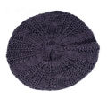 【selevn roind】Winter Warm Vintage Ribbed French Artist Cap Painter Hat Knitted Cap Beret Hat.